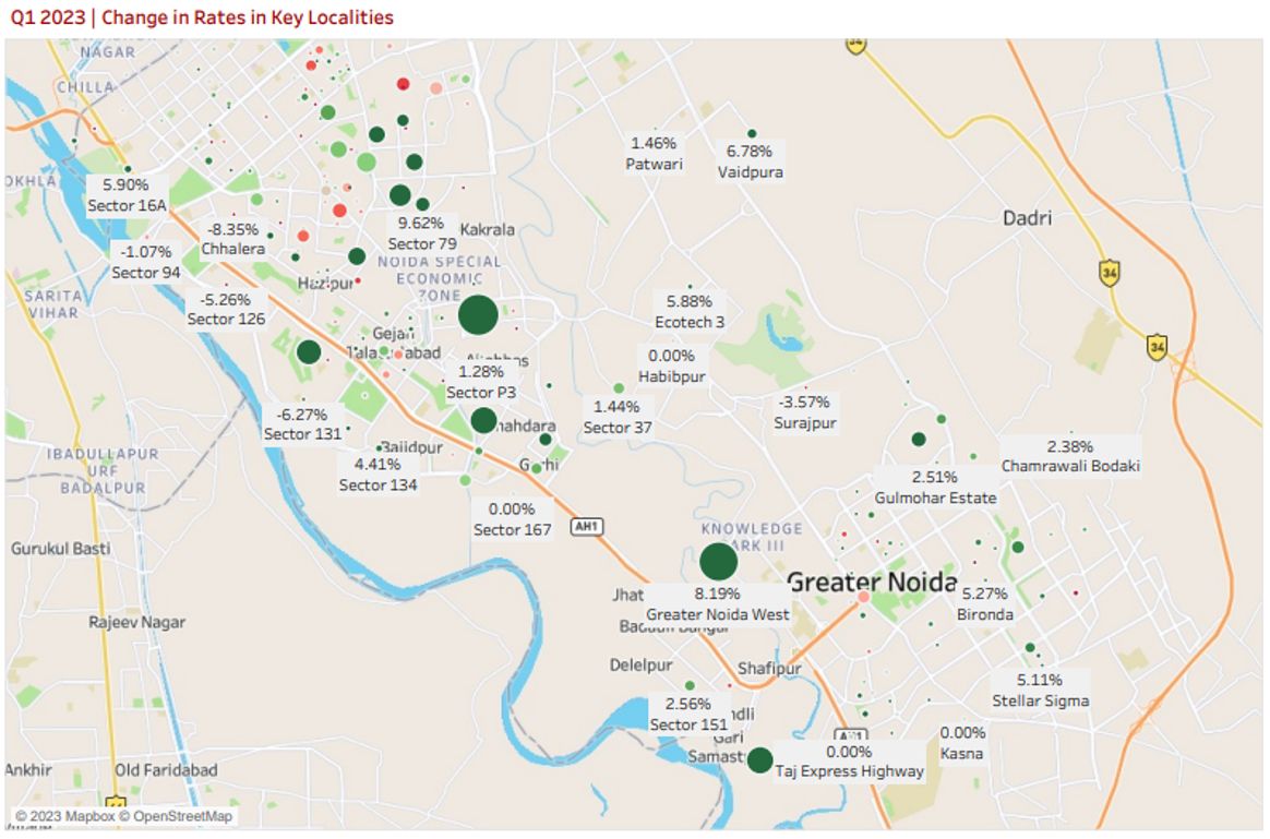 Noida Greater Noida Property Market Insights For Q1 2023